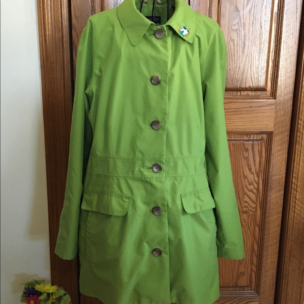 LAND’S END OLIVE GREEN COAT
